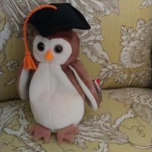 TY Wise class of 98 beanie baby